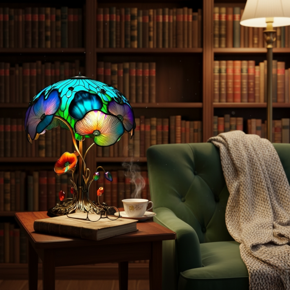 Boheme-lampe – Svampeform og blomst