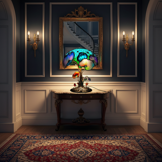 Boheme-lampe – Svampeform og blomst