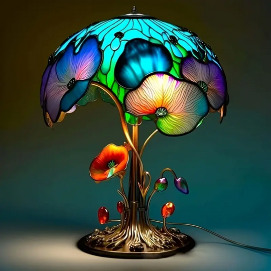 Boheme-lampe – Svampeform og blomst