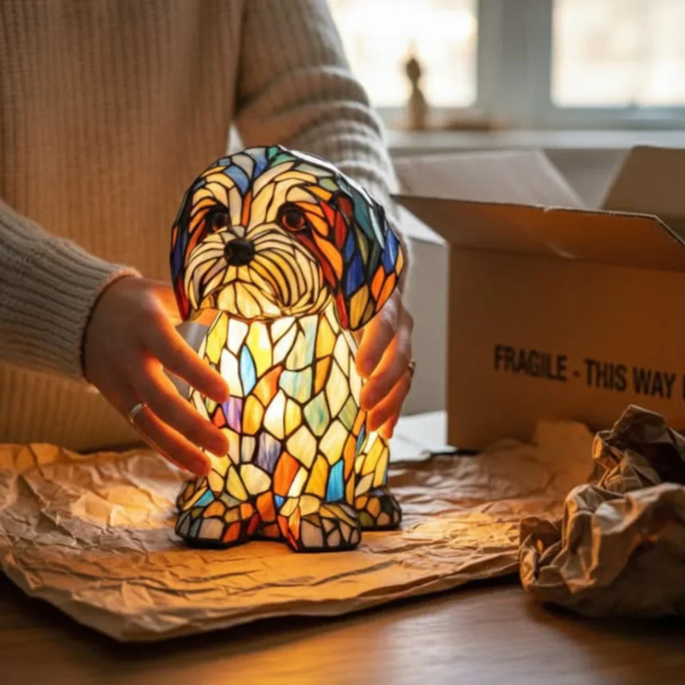 Sam – En magisk lampe formet som en hund