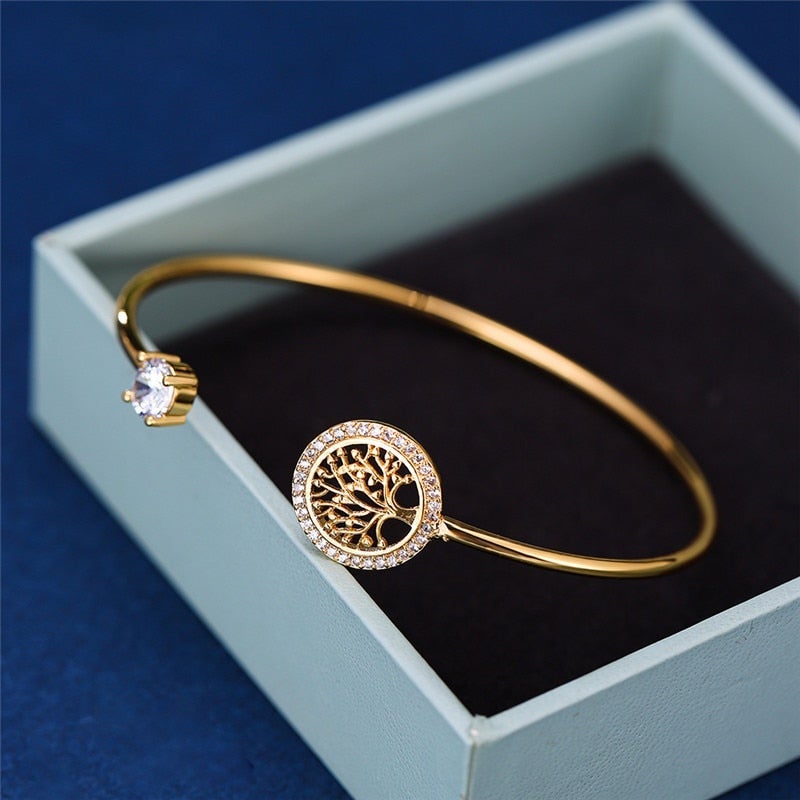 Justerbart armbånd med livets træ