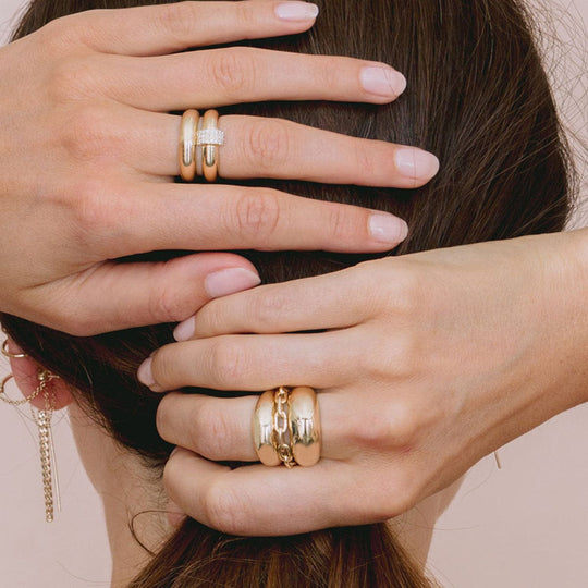 Dian – lille aura-ring